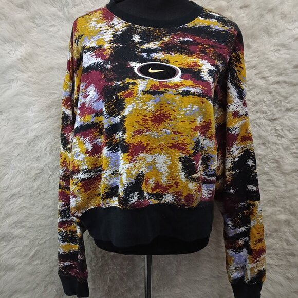 Nike Women's Sportswear Gel Revival Fleece Crew Sweatshirt Size S - Picture 1 of 9